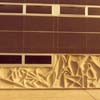 Arbeiten am Relief der Taubenfeldschule Quierschied