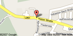 Anfahrtskarte